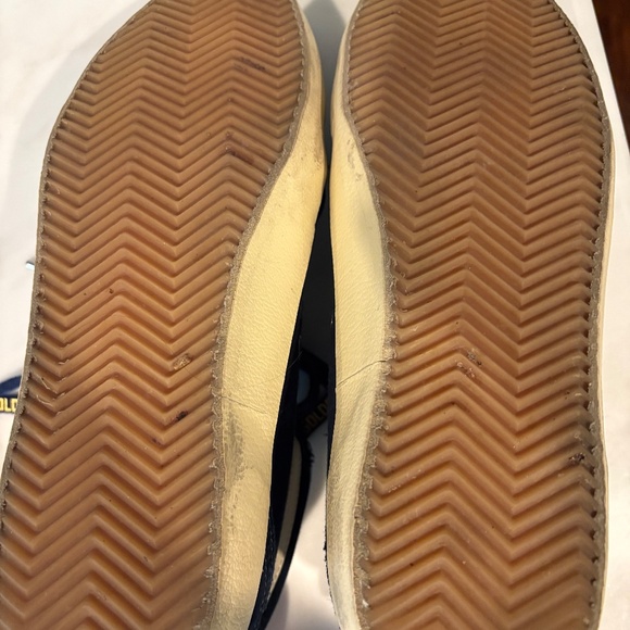 Golden Goose Mid Star Sneakers Navy/Silver size 42 - Picture 3 of 4